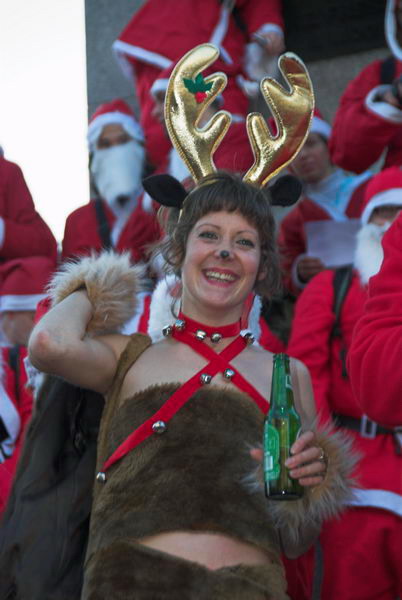 Santacon &copy; Peter Marshall, 2006