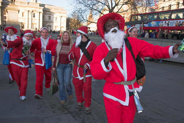 Santacon &copy; Peter Marshall, 2006