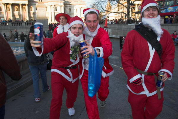 Santacon &copy; Peter Marshall, 2006