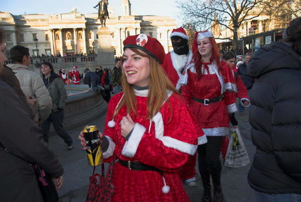 Santacon &copy; Peter Marshall, 2006