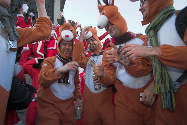 Santacon &copy; Peter Marshall, 2006