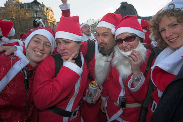 Santacon &copy; Peter Marshall, 2006
