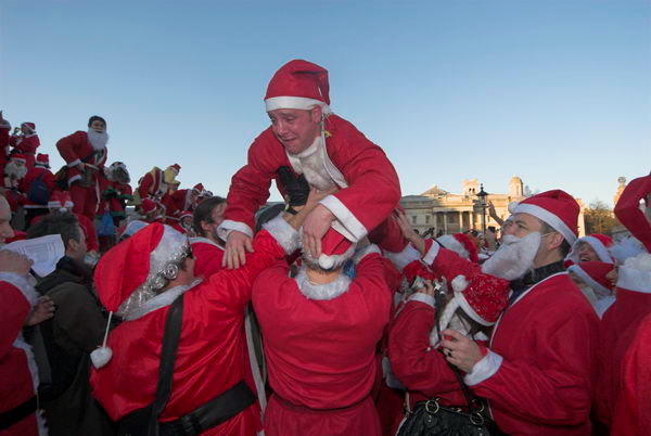 Santacon &copy; Peter Marshall, 2006