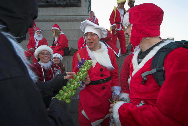 Santacon &copy; Peter Marshall, 2006