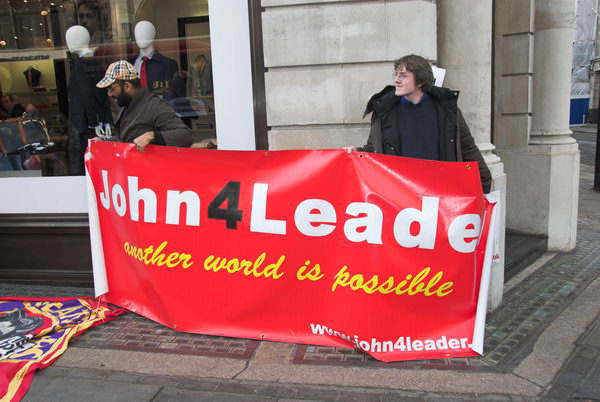 No Sweat and Burberry workers protest factory closure &copy; 2007, Peter Marshall