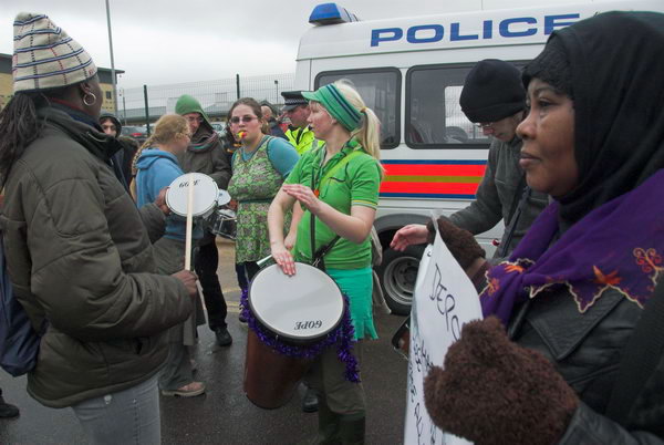 No Borders, Harmondsworth. &copy; 2007, Peter Marshall