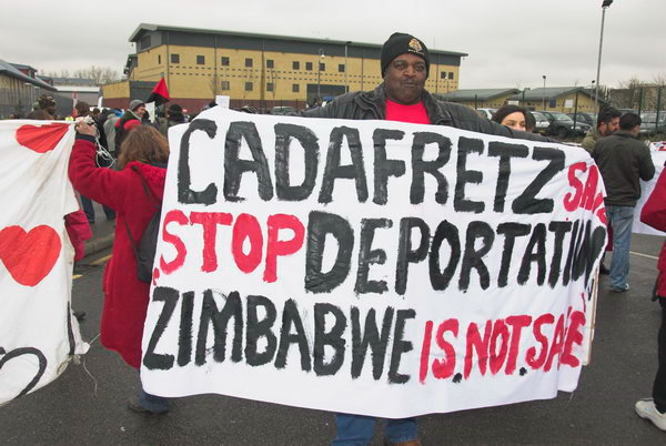 No Borders, Harmondsworth. &copy; 2007, Peter Marshall