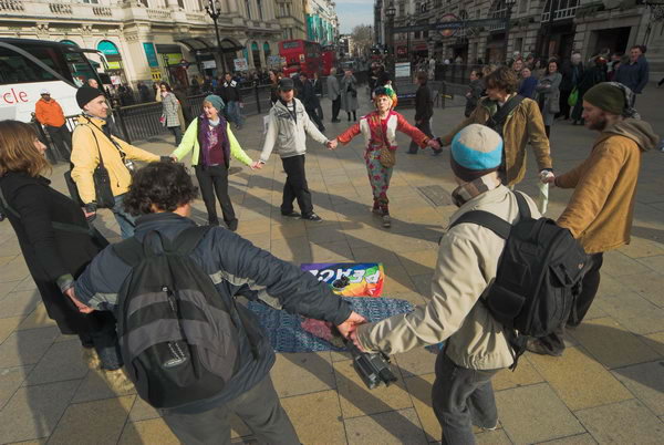 Reclaim Love, Piccadilly Circus &copy; 2007, Peter Marshall