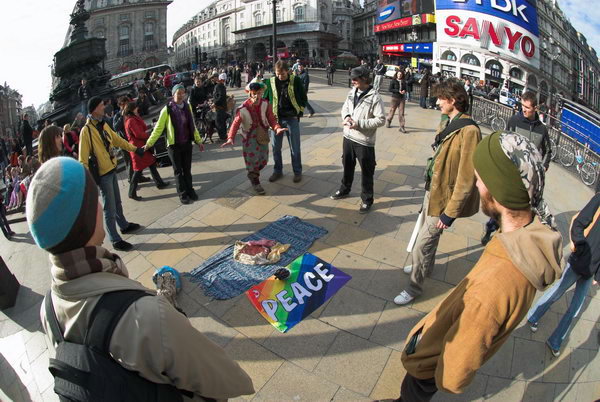 Reclaim Love, Piccadilly Circus &copy; 2007, Peter Marshall
