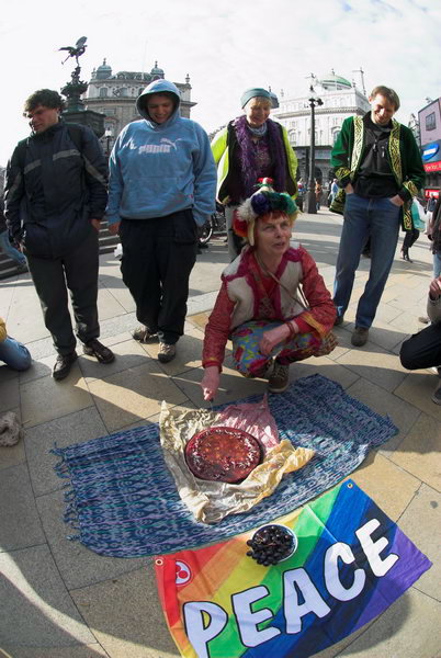 Reclaim Love, Piccadilly Circus &copy; 2007, Peter Marshall