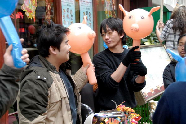 Chinese New Year, London &copy; 2007, Peter Marshall