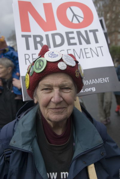Stop Trident, Troops out of Iraq &copy; 2007, Peter Marshall