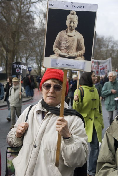 Stop Trident, Troops out of Iraq &copy; 2007, Peter Marshall