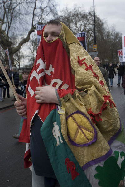 Stop Trident, Troops out of Iraq &copy; 2007, Peter Marshall