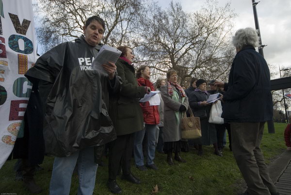 Stop Trident, Troops out of Iraq &copy; 2007, Peter Marshall