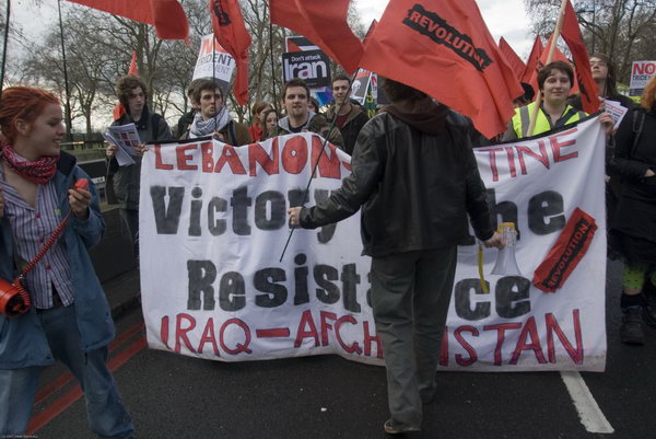 Stop Trident, Troops out of Iraq &copy; 2007, Peter Marshall