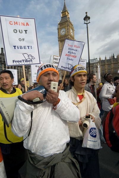 Free Tibet &copy; 2007, Peter Marshall
