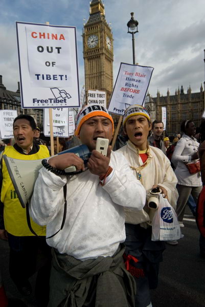 Free Tibet &copy; 2007, Peter Marshall