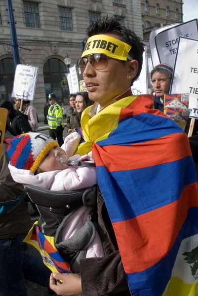Free Tibet &copy; 2007, Peter Marshall