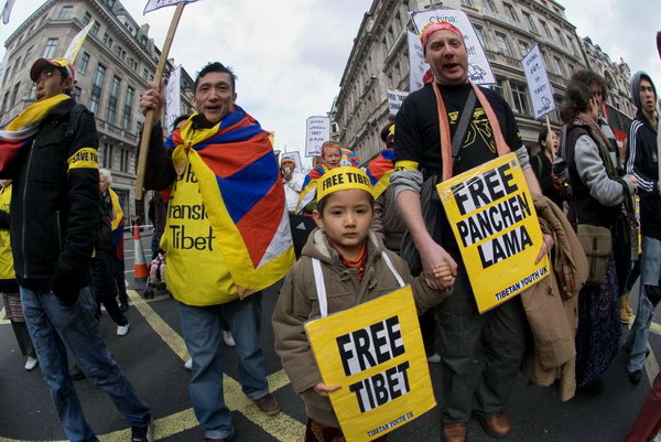 Free Tibet &copy; 2007, Peter Marshall