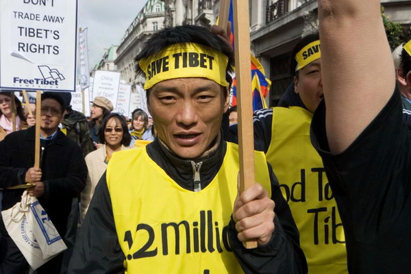 Free Tibet &copy; 2007, Peter Marshall