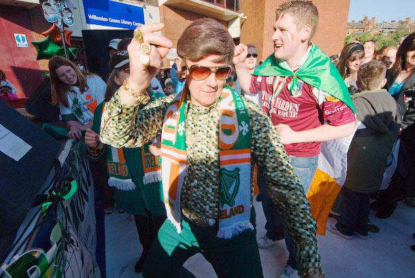 St Patrick's Day, Brent &copy; 2007, Peter Marshall