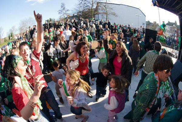 St Patrick's Day, Brent &copy; 2007, Peter Marshall