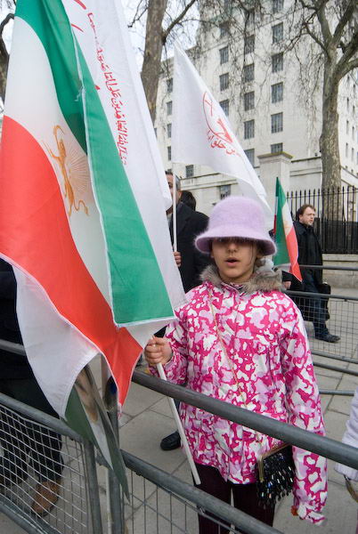 Anglo-Iranians Protest &copy; 2007, Peter Marshall