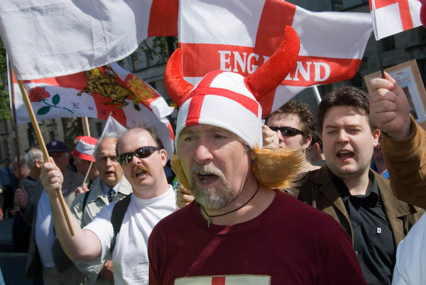 Justice for England March &copy; 2007, Peter Marshall