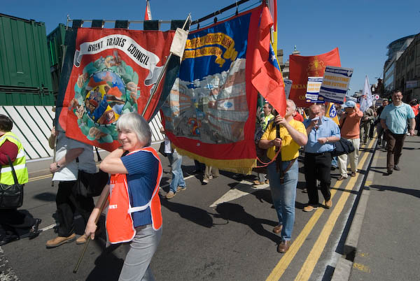 Trades Union Congress - May Day March & Rally &copy; 2007, Peter Marshall