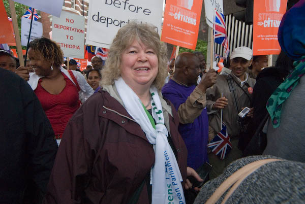 Strangers into Citizens March and Rally &copy; 2007, Peter Marshall
