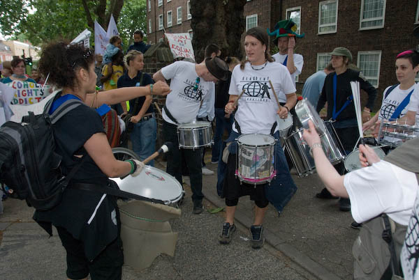 March of the Human Rights Jukebox &copy; 2007, Peter Marshall