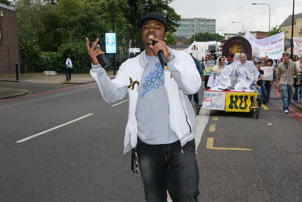 March of the Human Rights Jukebox &copy; 2007, Peter Marshall