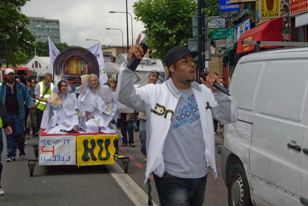 March of the Human Rights Jukebox &copy; 2007, Peter Marshall
