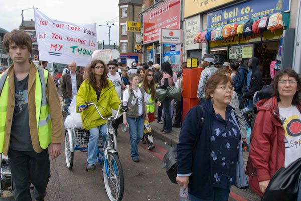 March of the Human Rights Jukebox &copy; 2007, Peter Marshall