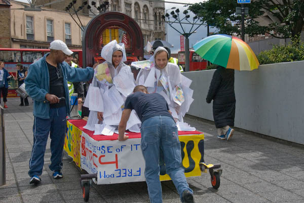 March of the Human Rights Jukebox &copy; 2007, Peter Marshall